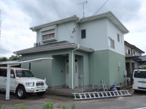 福岡県糟屋郡粕屋町T様邸　　　Ｈ23年9月完工：施工前