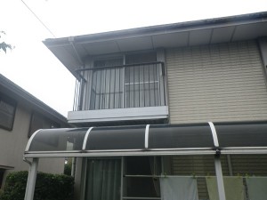 福岡県筑紫野市美しが丘北Ｔ様【屋根：遮熱塗料・外壁：高耐久性で防藻・防カビ機能のある塗料で塗装】：施工前