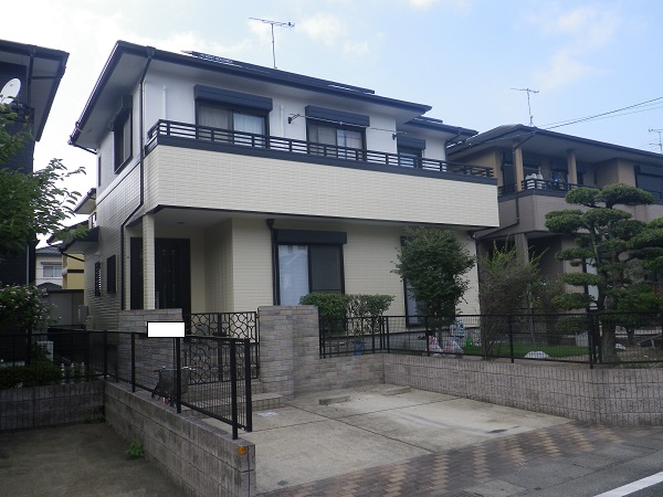 福岡市西区横浜Ｏ様【外壁素材：窯業系サイディング・屋根素材：スレート瓦】【外壁：高耐候性塗料・屋根：夏季の熱暑を防ぎ光熱費削減に貢献する塗料で塗装】