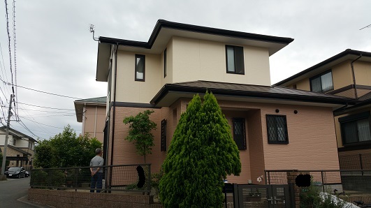 筑紫郡那珂川町　Ｈ様（動画によるｲﾝﾀﾋﾞｭｰ）　『雨漏りを発見してもらい、直していただきました。』：施工完了写真