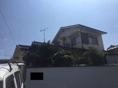 福岡市南区長住S様邸【外壁素材：モルタル　超低汚染性、超耐候性、防カビ・防藻性、美観保持機能、に優れた塗料で塗装　】