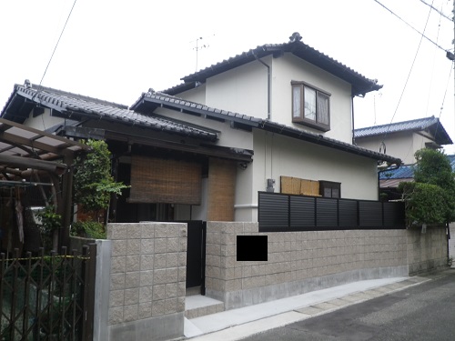 福岡市西区野方K様邸【外壁素材：モルタル　経済性、美観性、安全性、高耐候性の優れた塗料で塗装】