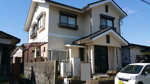 糟屋郡須恵町I様邸【外壁素材：窯業系サイディング 　屋根素材：スカンジア瓦】