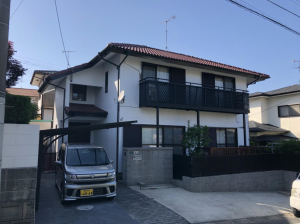 太宰府市大佐野W様【外壁素材：モルタル　屋根素材：モニエル瓦】：施工後