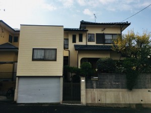 福岡県大野城市大城M様邸【外壁素材：モルタル　屋根素材：セメント瓦】：施工後