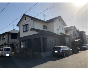 福岡市西区田尻M様邸【外壁：窯業系サイディング板　付帯塗装】：施工後