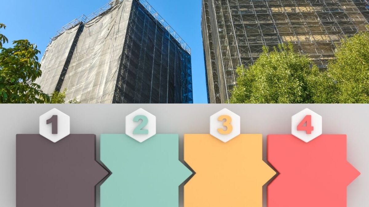 マンション共用部修繕の主な流れ