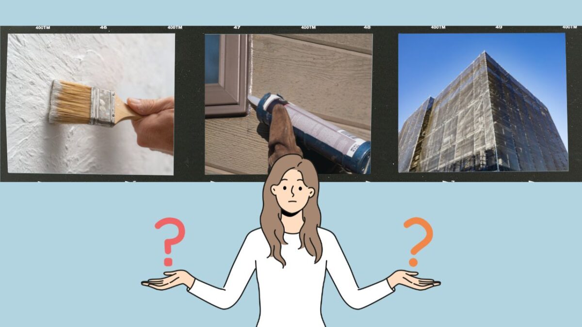 外壁塗装・防水・大規模修繕は修繕費or資本的支出？工事ごとに比較！