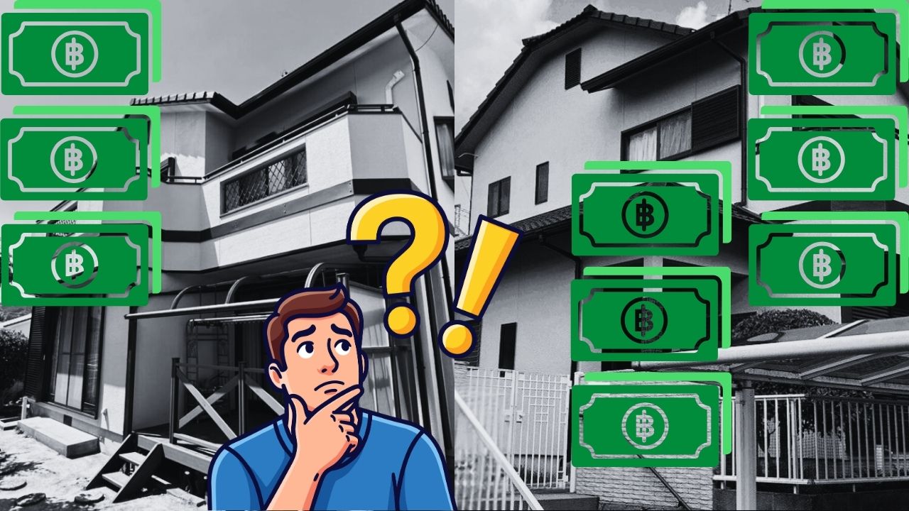 外壁塗装費用が変わる理由